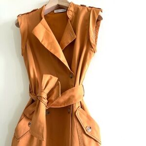 Caractere Italian trench dress
